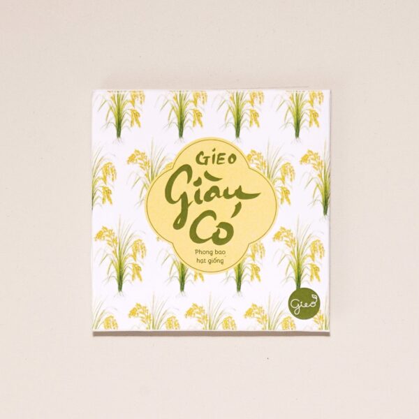 Phong bao hạt giống - Gieo giàu có - 3 loại hạt bất ngờ
