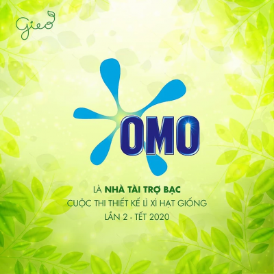 Omo là Nhà Tài Trợ Bạc của Cuộc thi Thiết kế Lì xì Hạt giống 2020 21