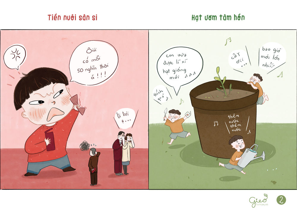 Lì xì Hạt giống 84