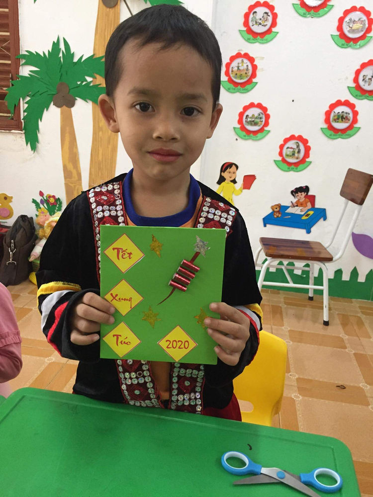 [Nhật ký Cuộc thi 2020] Thiết kế Lì xì Hạt giống cùng trường Mầm non Công Đa - Tuyên Quang 7