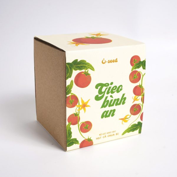 Bộ kit gieo hạt - Gieo bình an - Hạt cà chua bi