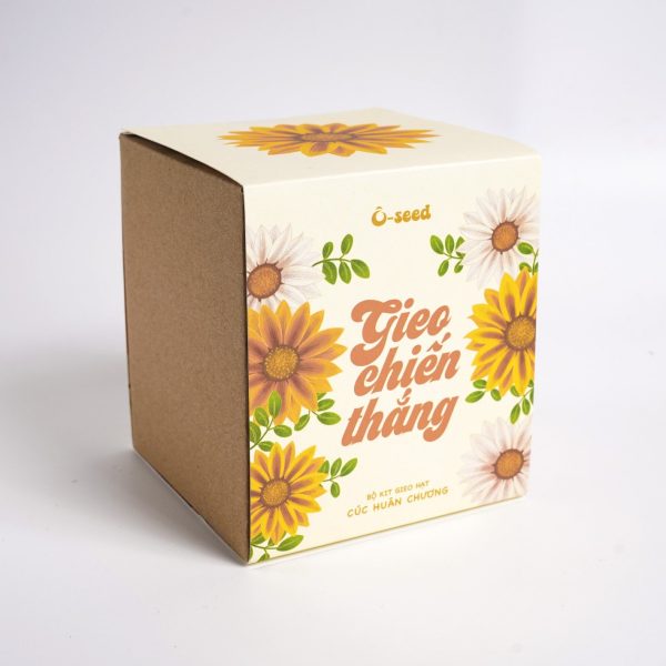 Bộ kit gieo hạt - Gieo chiến thắng - Hạt hoa cúc huân chương