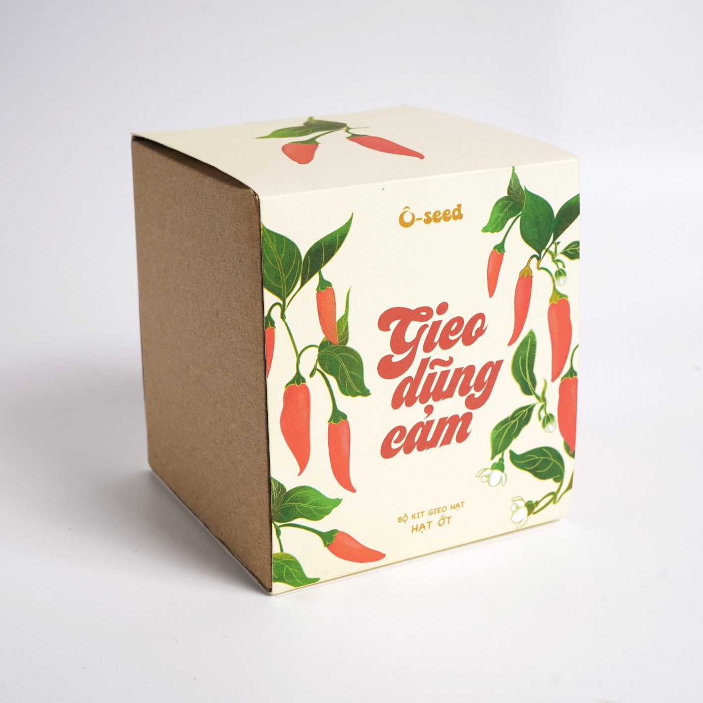 Bộ kit gieo hạt - Gieo dũng cảm - Hạt ớt 3 Bộ kit gieo hạt - Gieo dũng cảm - Hạt ớt