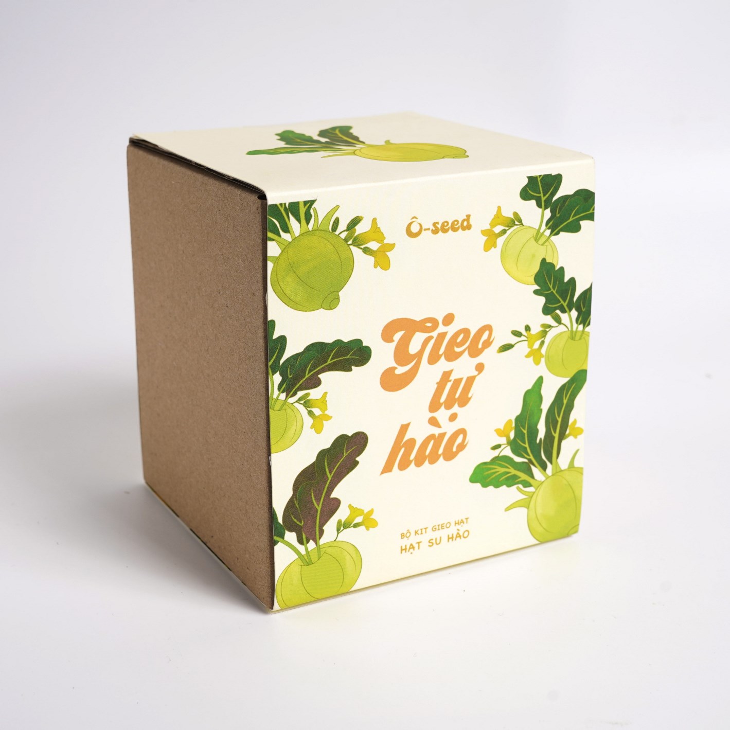 Bộ kit gieo hạt - Gieo tự hào - Hạt su hào 3 Bộ kit gieo hạt - Gieo tự hào - Hạt su hào