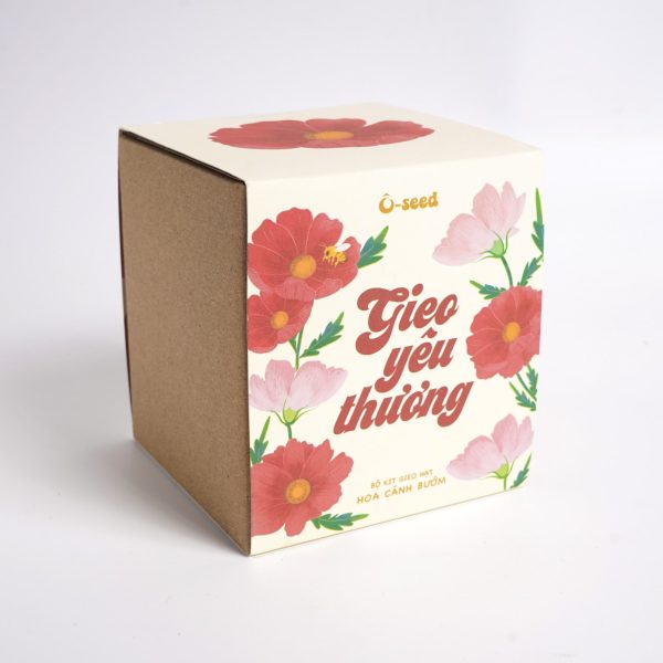 Bộ kit gieo hạt - Gieo yêu thương - Hạt hoa cánh bướm