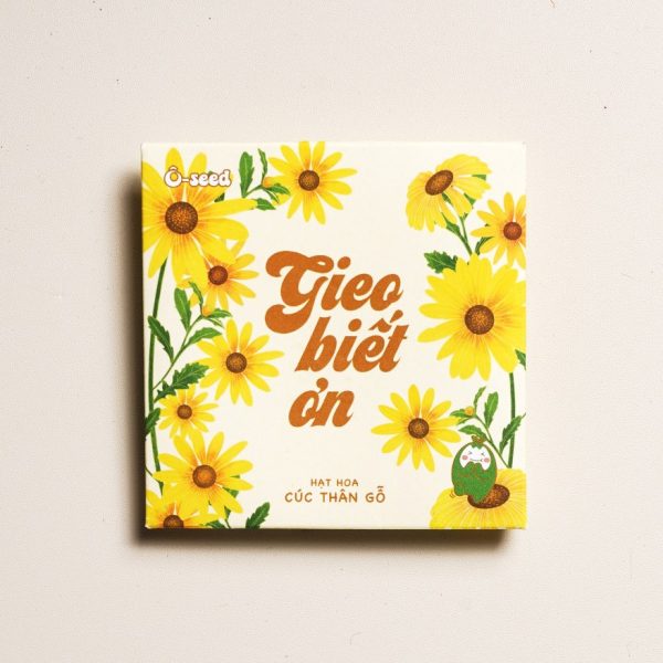 Phong bao hạt giống - Gieo biết ơn - Hạt cúc thân gỗ