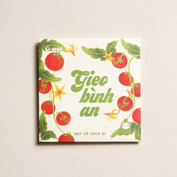 Phong bao hạt giống - Gieo bình an - Hạt cà chua bi