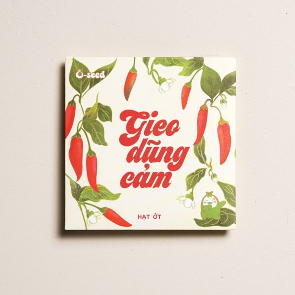 Phong bao hạt giống - Gieo dũng cảm - Hạt ớt