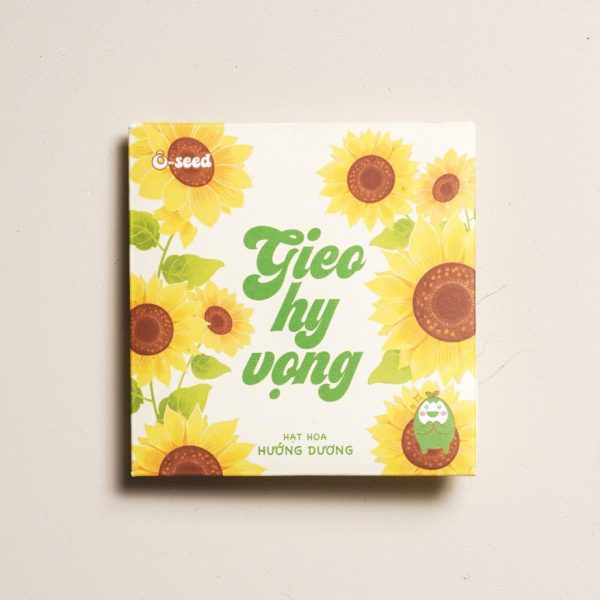 Phong bao hạt giống - Gieo hy vọng - Hạt hoa hướng dương