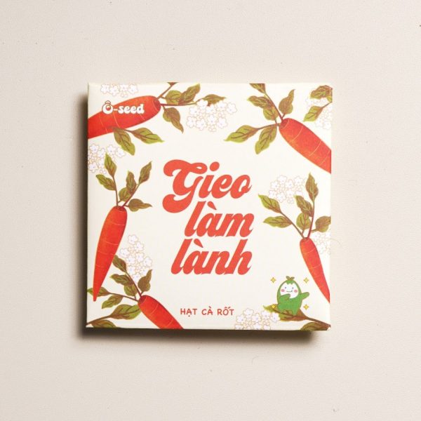 Phong bao Hạt giống - Gieo làm lành - Hạt cà rốt