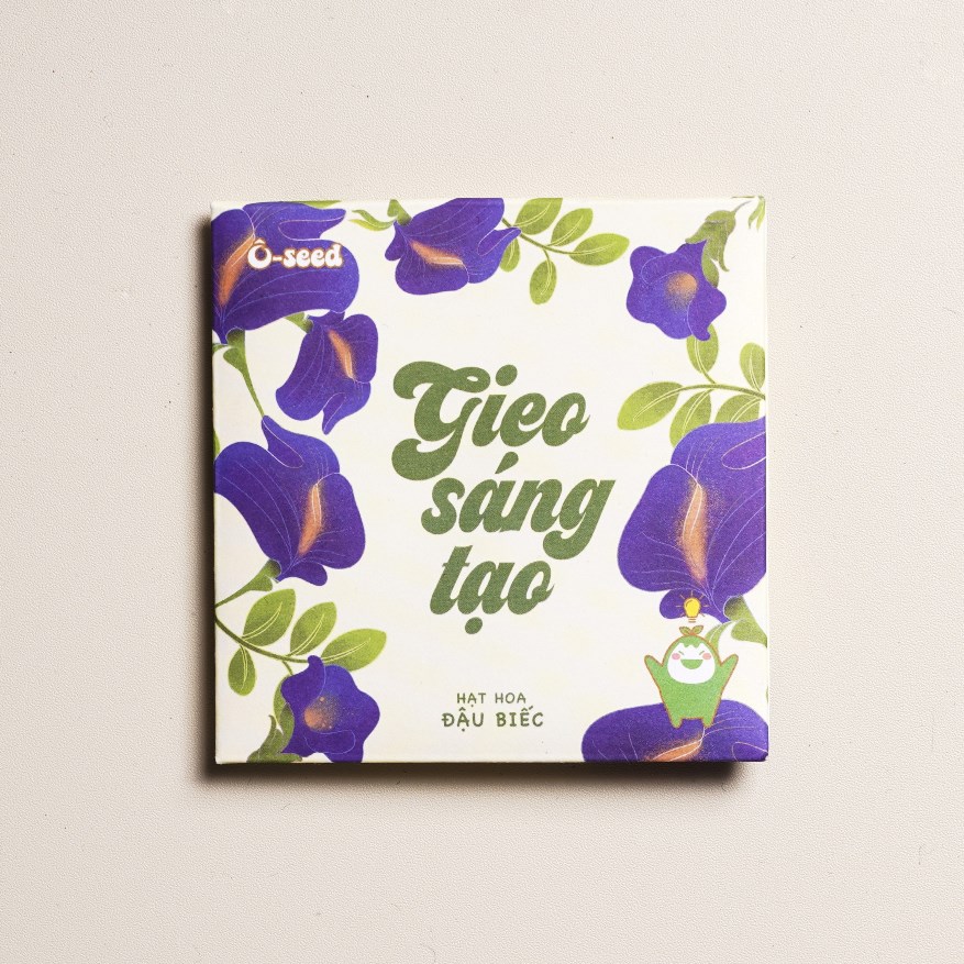 Phong bao hạt giống - Gieo sáng tạo - Hạt hoa đậu biếc 3 Phong bao hạt giống - Gieo sáng tạo - Hạt hoa đậu biếc