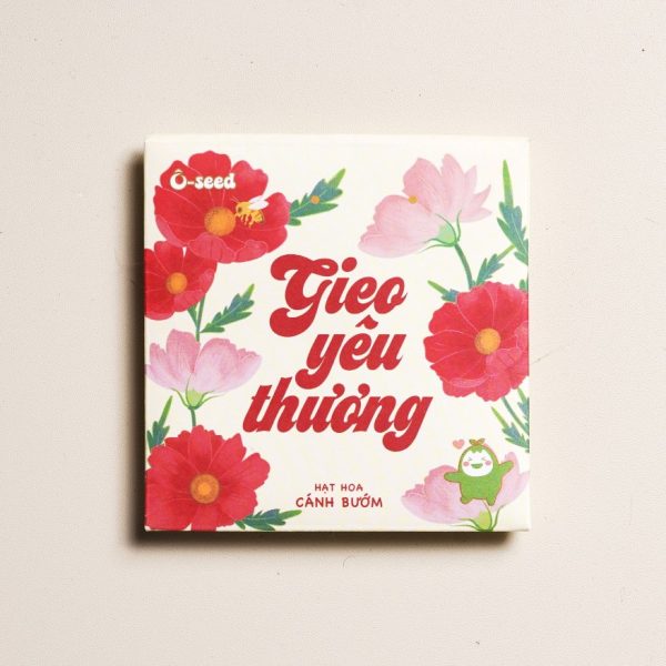 Phong bao hạt giống - Gieo yêu thương - Hạt hoa cánh bướm