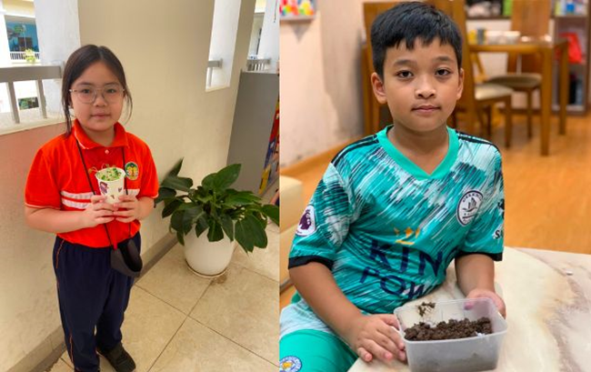 Khai giảng XANH: Thành quả Gieo hạt của các em học sinh trường Tiểu học CLC Tràng An 20 Khai giảng XANH: Thành quả Gieo hạt của các em học sinh trường Tiểu học CLC Tràng An 20