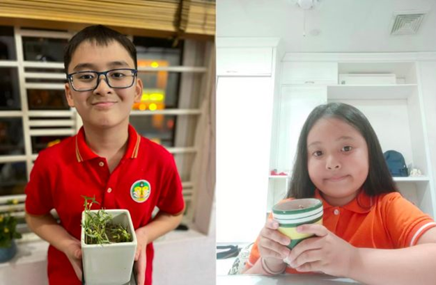 Khai giảng XANH: Thành quả Gieo hạt của các em học sinh trường Tiểu học CLC Tràng An 21 Khai giảng XANH: Thành quả Gieo hạt của các em học sinh trường Tiểu học CLC Tràng An 21