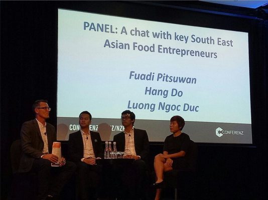 Anh Lương Ngọc Đức là diễn giả tại New Zealand Food Summit 13 Anh Lương Ngọc Đức là diễn giả tại New Zealand Food Summit 13