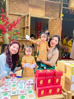 [Hà Nội] - Gian hàng Lì xì Hạt giống siêu đáng yêu tại trường Xanh Tuệ Đức 4