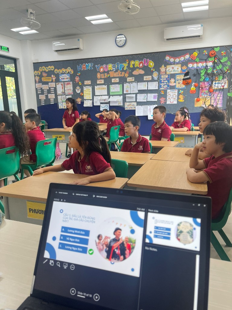 Sách của Trao Xuất bản được chọn là tài liệu đọc cho tất cả học sinh Trường Vinschool Greenbay 3 Sách của Trao Xuất bản được chọn là tài liệu đọc cho tất cả học sinh Trường Vinschool Greenbay 3
