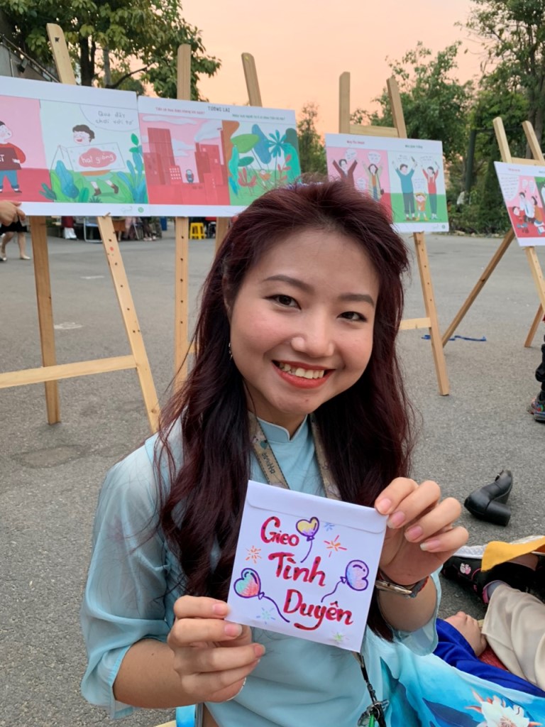 [Hà Nội] - Gian hàng Lì xì Hạt giống siêu đáng yêu tại trường Xanh Tuệ Đức 2