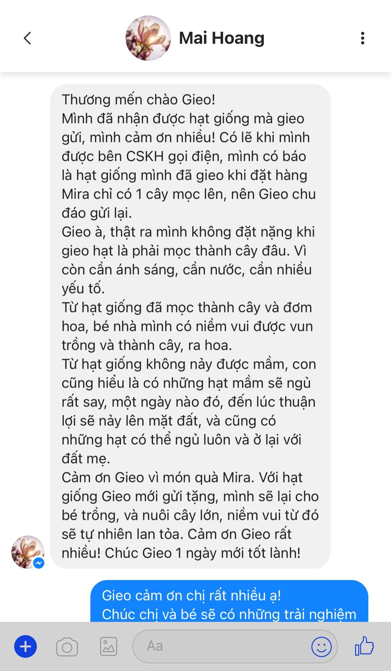 Cơn mưa lời khen cho sản phẩm quà tặng hạt giống của Gieo 19 Cơn mưa lời khen cho sản phẩm quà tặng hạt giống của Gieo 19
