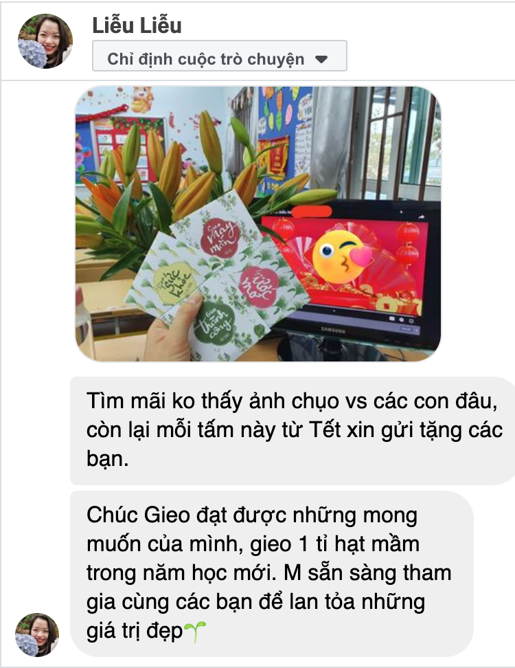Cơn mưa lời khen cho sản phẩm quà tặng hạt giống của Gieo 24 Cơn mưa lời khen cho sản phẩm quà tặng hạt giống của Gieo 24