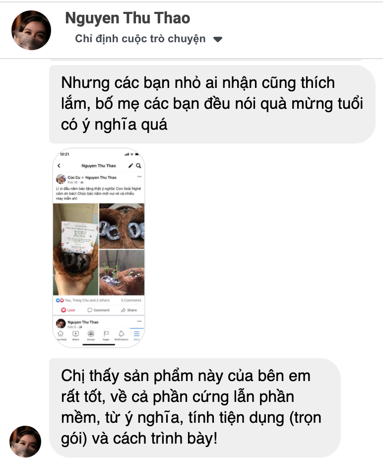 Cơn mưa lời khen cho sản phẩm quà tặng hạt giống của Gieo 28 Cơn mưa lời khen cho sản phẩm quà tặng hạt giống của Gieo 28