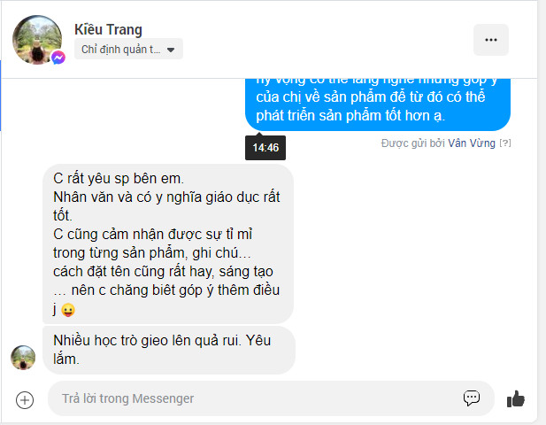 Cơn mưa lời khen cho sản phẩm quà tặng hạt giống của Gieo 17 Cơn mưa lời khen cho sản phẩm quà tặng hạt giống của Gieo 17