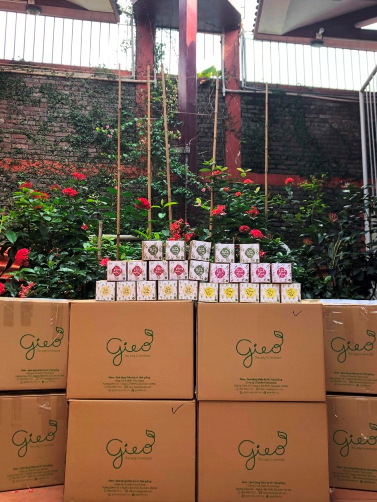 Pepsico luôn chọn bộ kit trồng cây Gieo cho chiến dịch quà tặng của Lay's 2