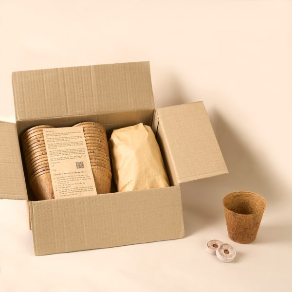 Combo 40 kits of pots and soil (excludes Seeds)