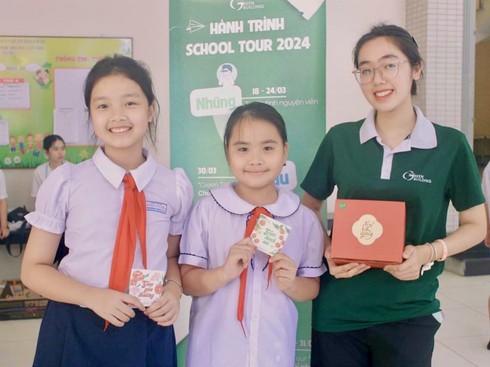 Gieo là nhà tài trợ bạc cho "School Tour 2024: Những dấu chân xanh" của Green Building Vietnam 6 Gieo là nhà tài trợ bạc cho "School Tour 2024: Những dấu chân xanh" của Green Building Vietnam 6