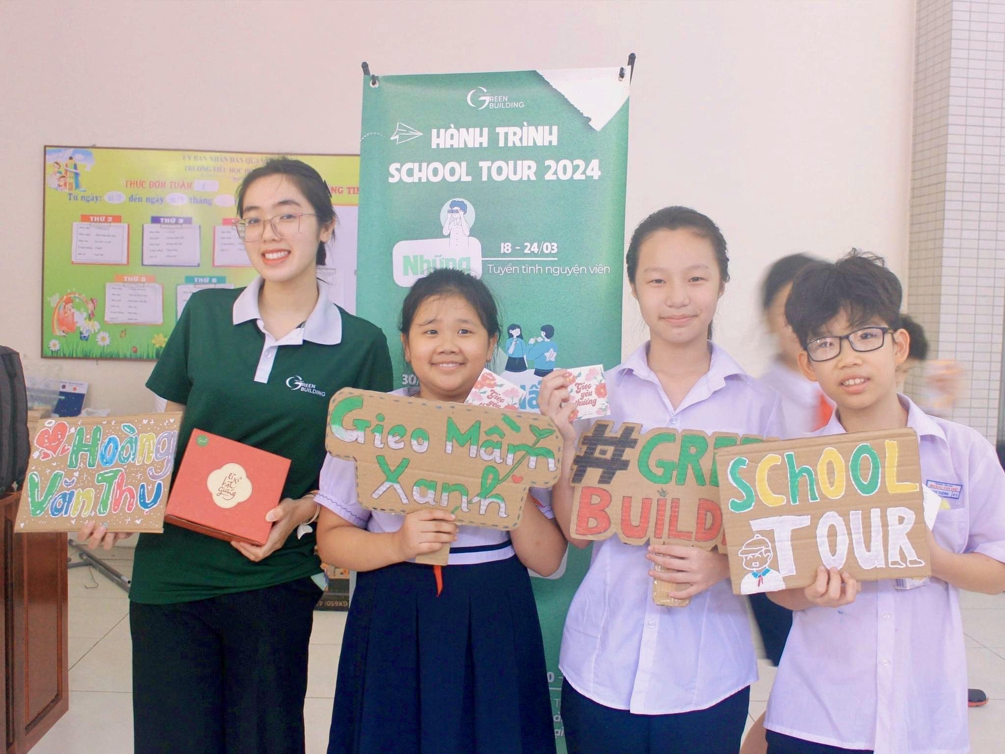 Gieo là nhà tài trợ bạc cho "School Tour 2024: Những dấu chân xanh" của Green Building Vietnam 7 Gieo là nhà tài trợ bạc cho "School Tour 2024: Những dấu chân xanh" của Green Building Vietnam 7