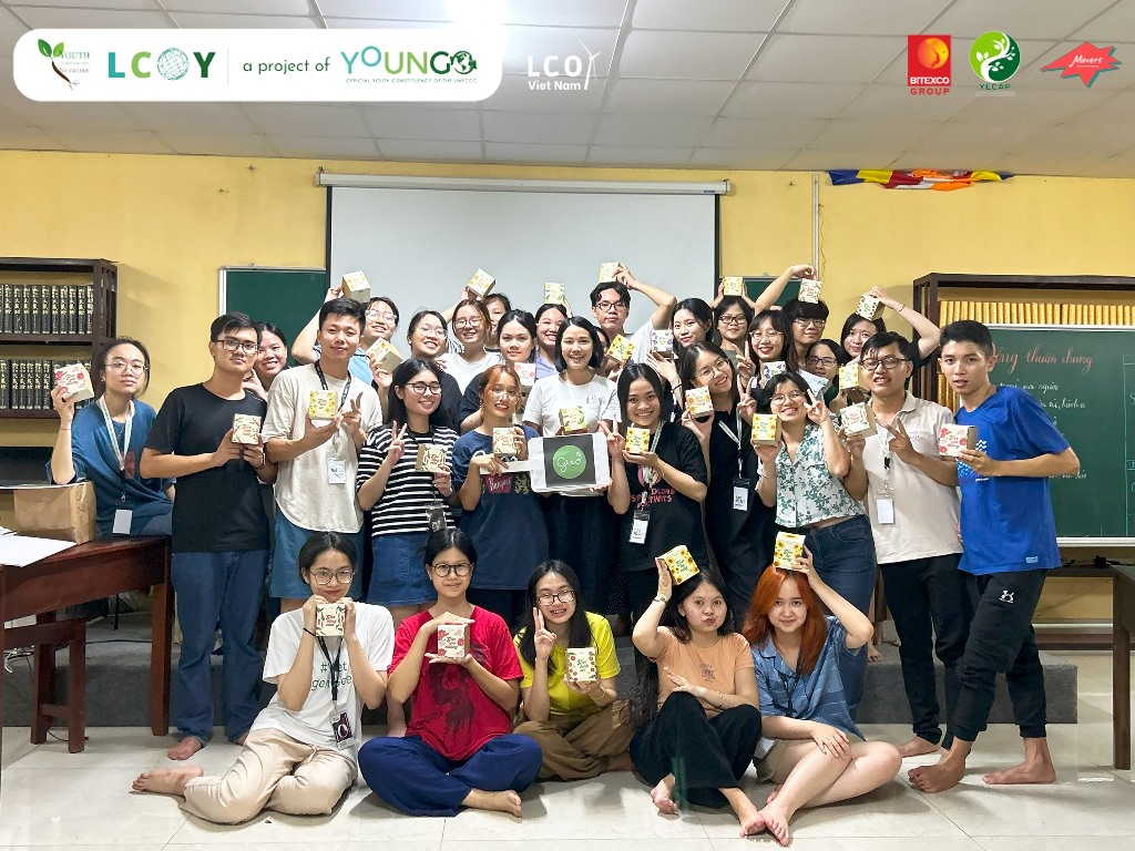 Gieo tài trợ quà tặng cho Hội nghị Thanh niên Việt Nam về Biến đổi khí hậu 2023 1