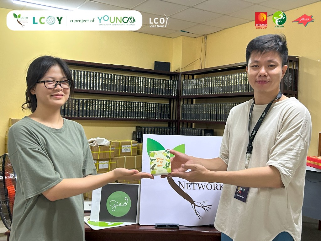 Gieo tài trợ quà tặng cho Hội nghị Thanh niên Việt Nam về Biến đổi khí hậu 2023 4 Gieo tài trợ quà tặng cho Hội nghị Thanh niên Việt Nam về Biến đổi khí hậu 2023 4