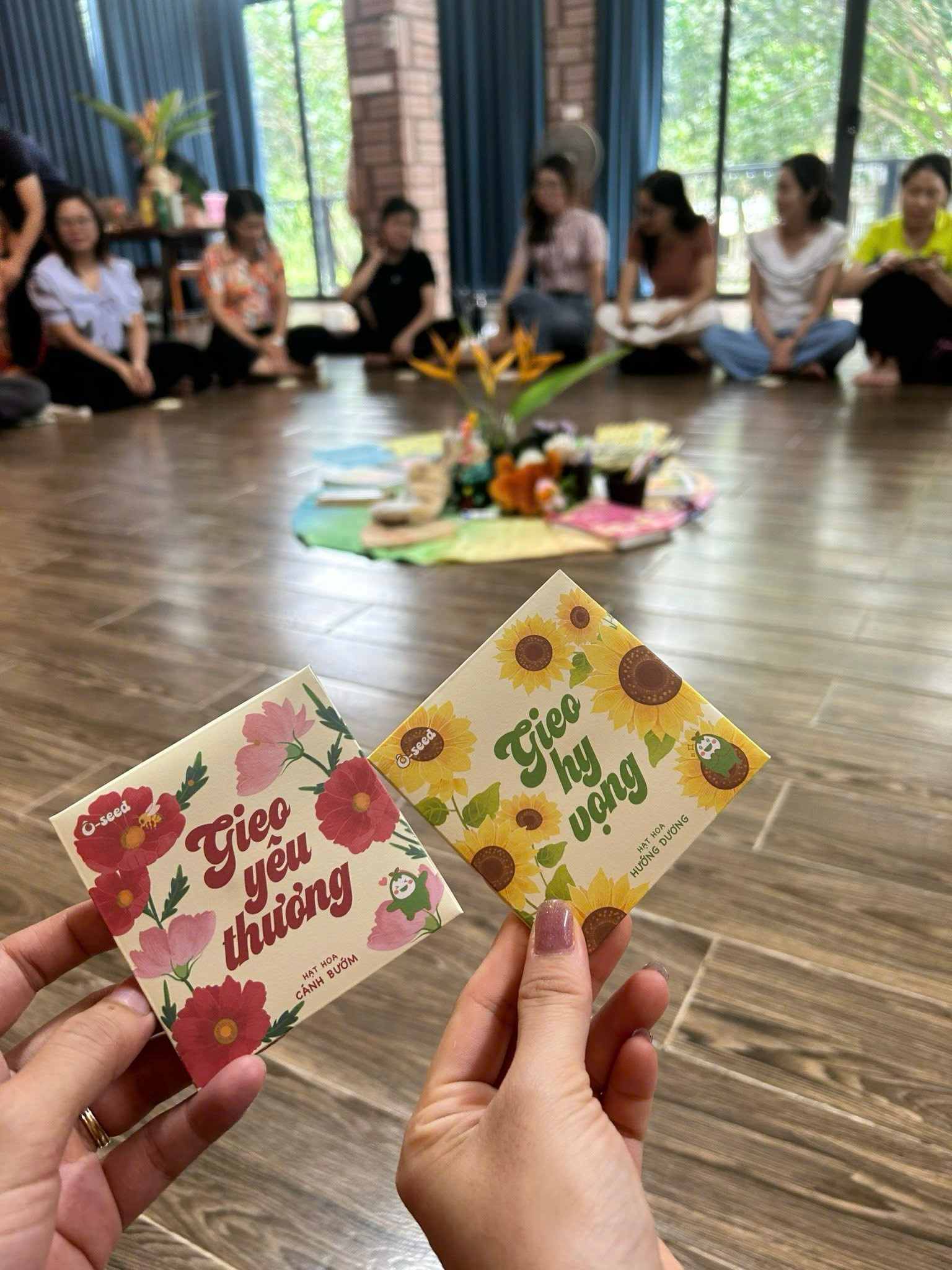 Gieo gửi tặng hạt cho các thầy cô ở Trường học Hạnh phúc 2 Gieo gửi tặng hạt cho các thầy cô ở Trường học Hạnh phúc 2