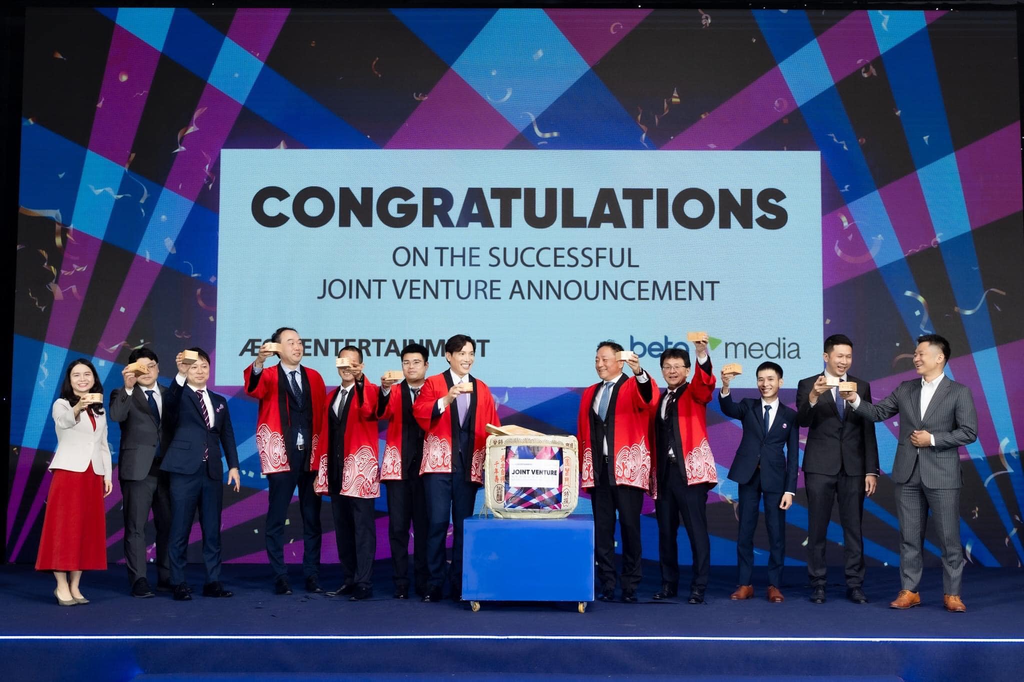 Quà tặng trong buổi ra mắt liên doanh 5000 tỷ giữa Aeon Entertainment và Beta Media là gì? 3