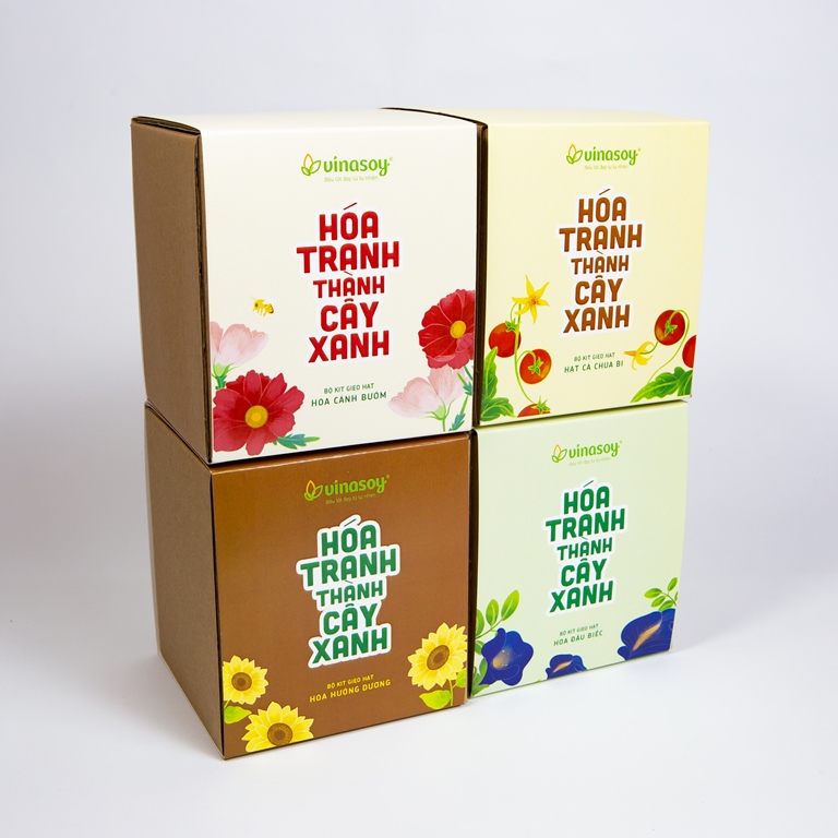 Cùng khám phá bộ quà tặng sống xanh của Vinasoy x Gieo 2 Cùng khám phá bộ quà tặng sống xanh của Vinasoy x Gieo 2