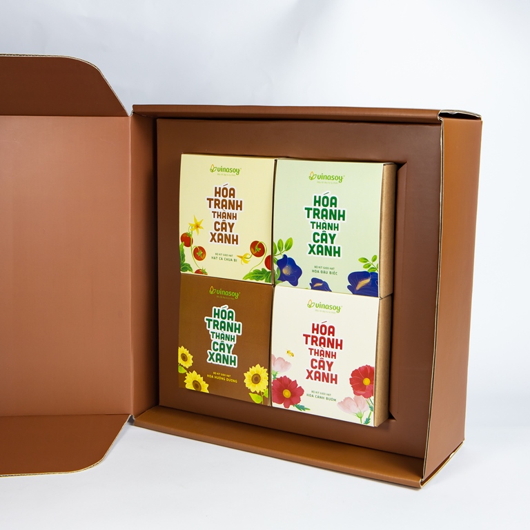 Cùng khám phá bộ quà tặng sống xanh của Vinasoy x Gieo 4