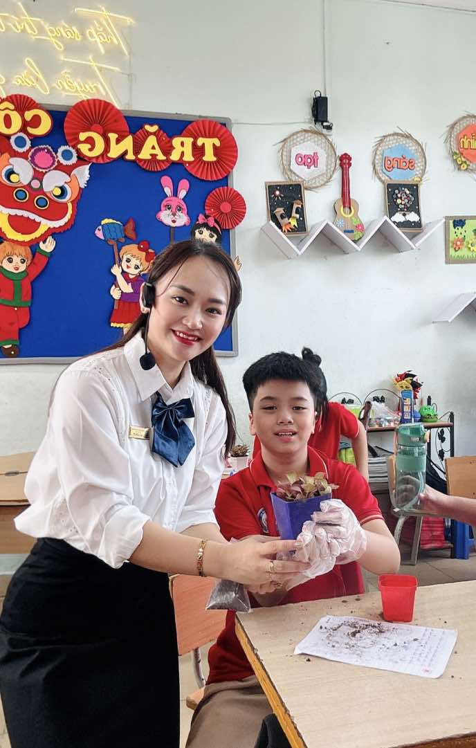 Báo Nhi Đồng | Món quà hạt giống độc đáo của cô giáo Phương My ngày khai giảng 2 Báo Nhi Đồng | Món quà hạt giống độc đáo của cô giáo Phương My ngày khai giảng 2