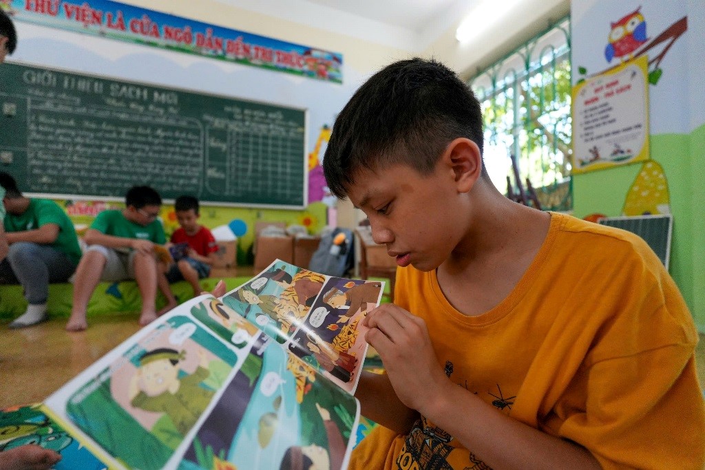 Trao Books tặng sách cho 'Thư viện nhà bên' - Ninh Bình 4