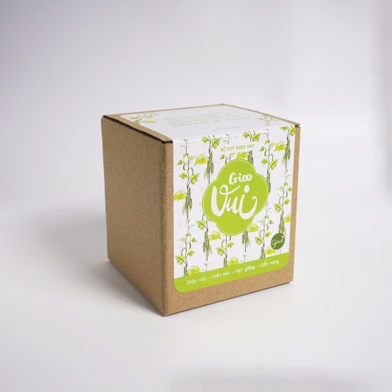 Bộ kit gieo hạt - Gieo Vui - 3 loại hạt bất ngờ