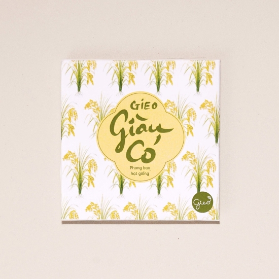 Phong bao hạt giống - Gieo Giàu có - 3 loại hạt bất ngờ