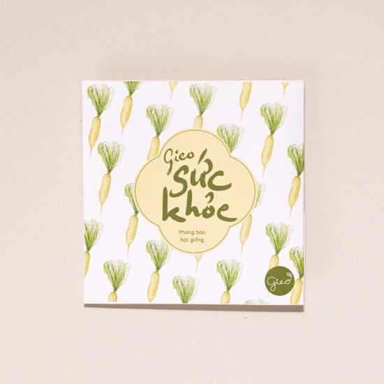 Phong bao gieo hạt - Gieo Sức khỏe - 3 loại hạt bất ngờ