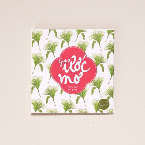 Phong bao gieo hạt - Gieo Ước mơ - 3 loại hạt bất ngờ