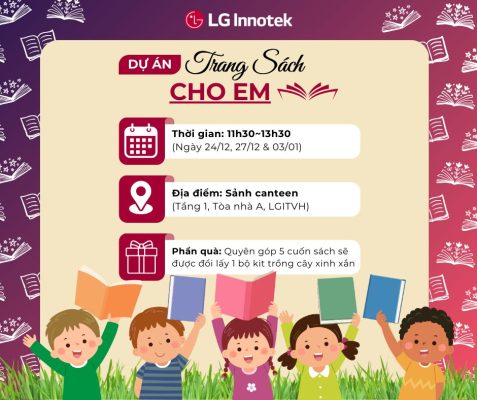 LG Innotek chọn Gieo cho sự kiện tặng sách 1