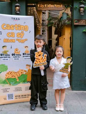 Kể chuyện rừng xanh bằng âm nhạc: Hai nghệ sĩ nhí “khuấy đảo” Album Cọp 8 Kể chuyện rừng xanh bằng âm nhạc: Hai nghệ sĩ nhí “khuấy đảo” Album Cọp 8
