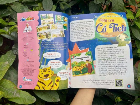 Báo Cầu Vồng Tuổi Thơ giới thiệu sách "Trí khôn của ta đây" (Phần 2) của Trao Books trên số báo tháng 04/2025 7