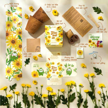 Các bộ kit hạt giống nhà GIEO đồng hành cùng chiến dịch "Thắp xanh rừng - Sáng ước mơ" 6 Các bộ kit hạt giống nhà GIEO đồng hành cùng chiến dịch "Thắp xanh rừng - Sáng ước mơ" 6