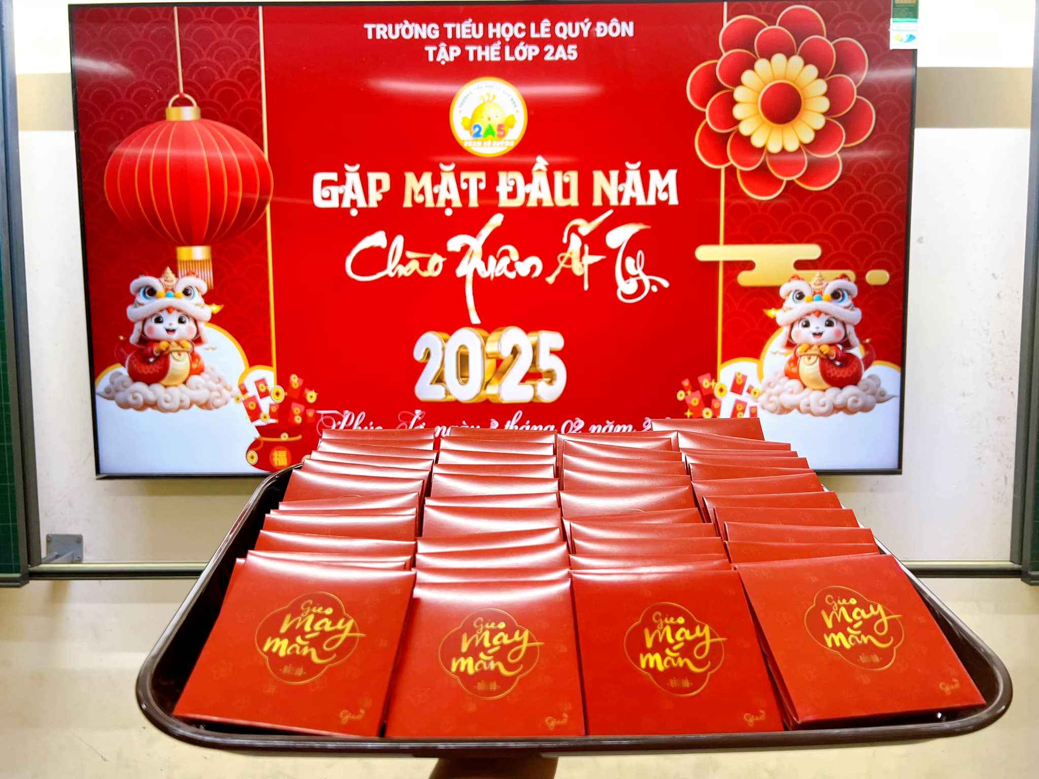Tiết học diệu kỳ về Lì xì Hạt giống của cô Kim Quỳnh - Lớp 2A5 Trường Lê Quý Đôn, Hà Nội 1