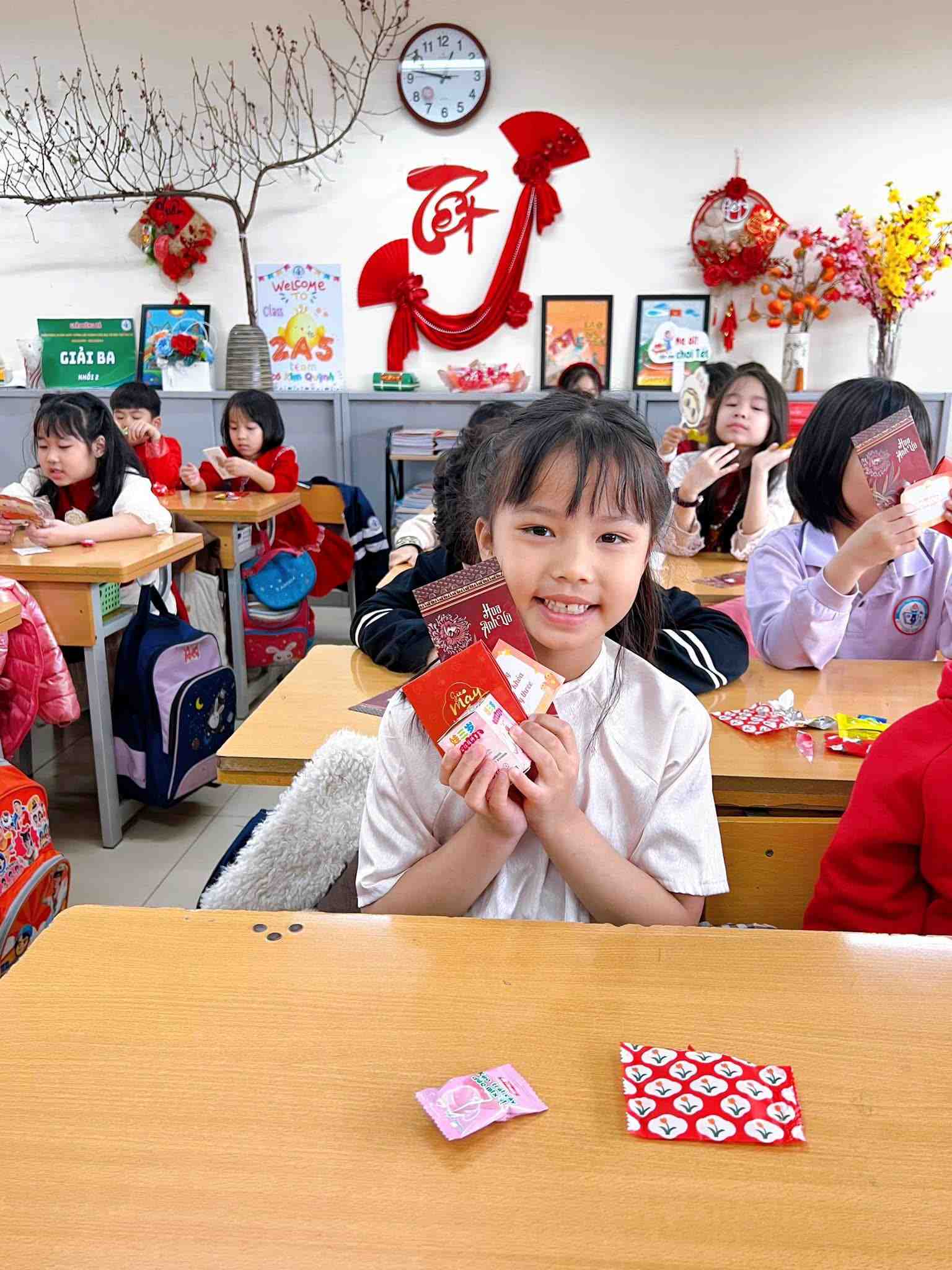 Tiết học diệu kỳ về Lì xì Hạt giống của cô Kim Quỳnh - Lớp 2A5 Trường Lê Quý Đôn, Hà Nội 4