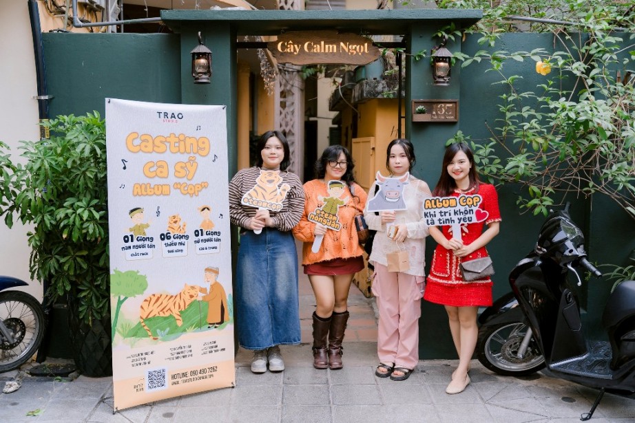 Tưng bừng sự kiện Casting ca sỹ cho Album nhạc thiếu nhi Cọp 10