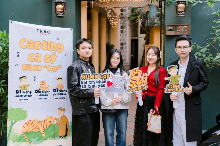 Tưng bừng sự kiện Casting ca sỹ cho Album nhạc thiếu nhi Cọp 5